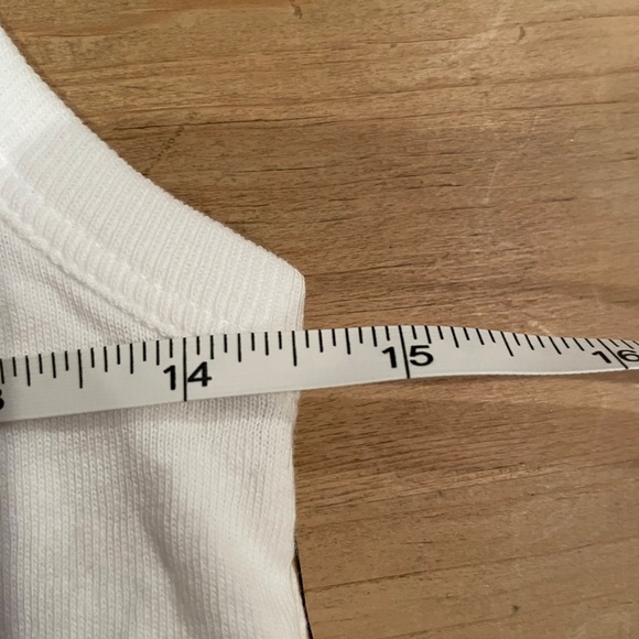 NWT O’neill Drifter sleeveless white butterfly open back crop tank summer boho S - Picture 5 of 5